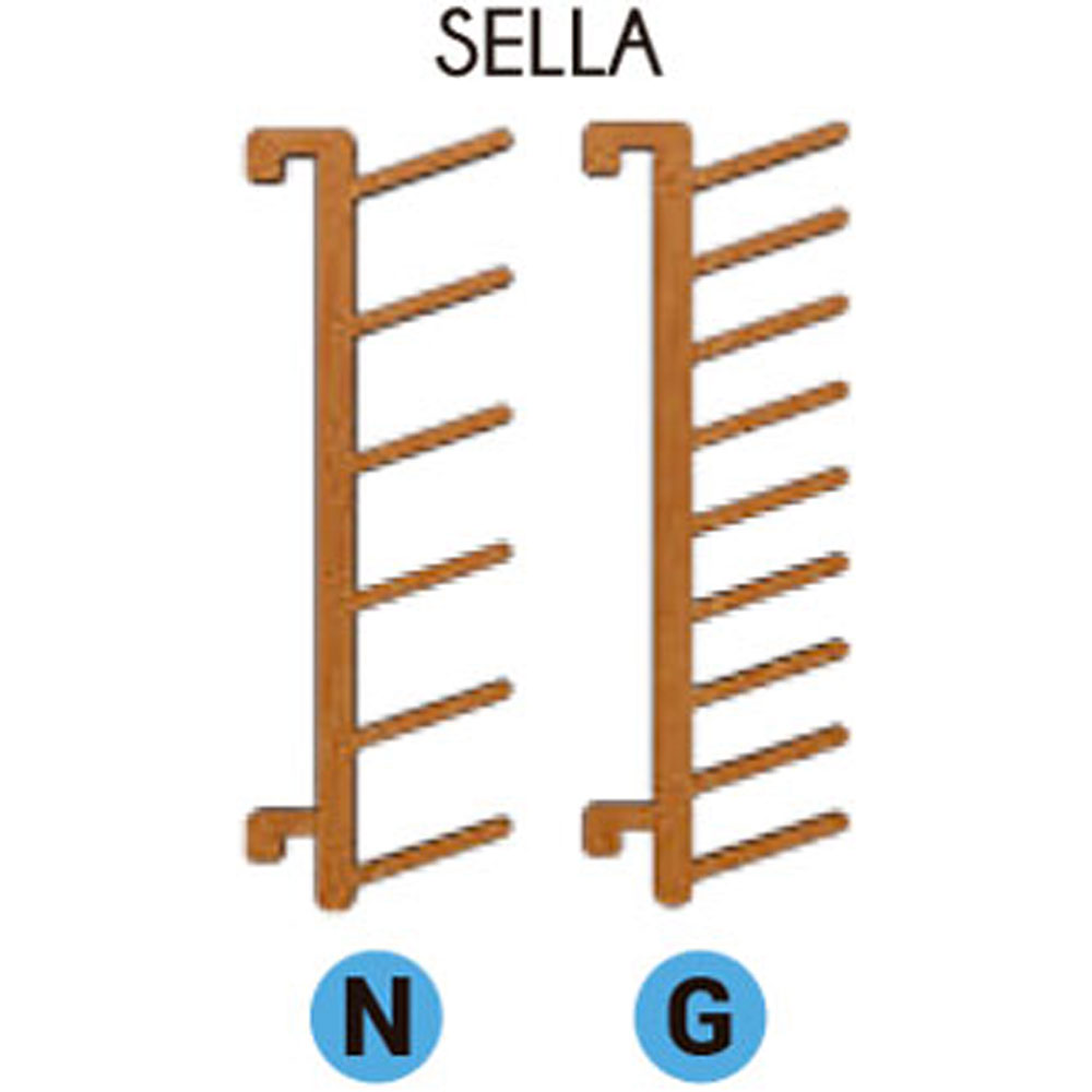 Kit de 6 perchas para organizador Sella